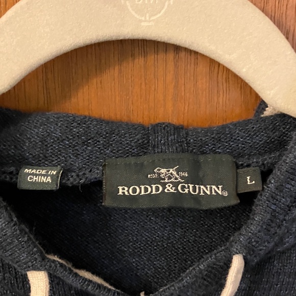 Rodd & Gunn Dark Blue Hoodie Sweater Large - Picture 2 of 10